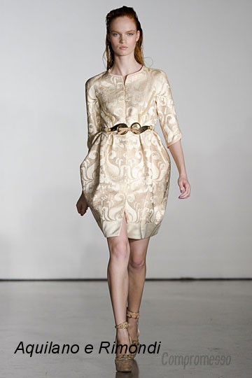 Модные платья-баллоны 2012