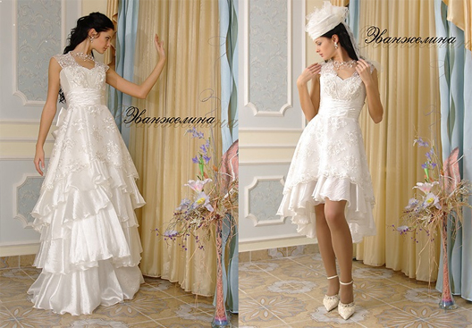 Свадебное платье-трансформер